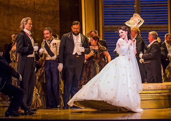 La Traviata at the Royal Opera House, by Tristram Kenton